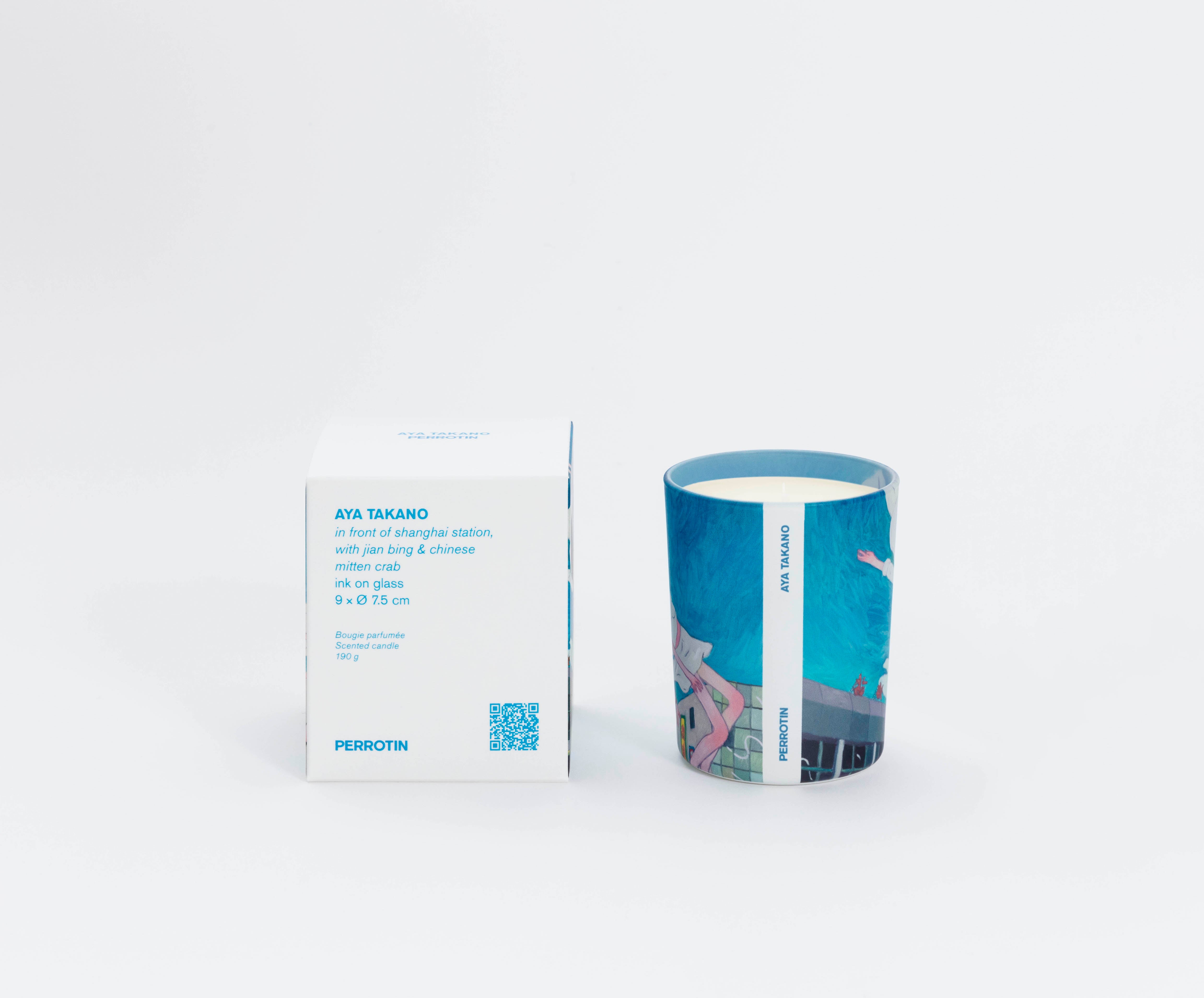 PERROTIN x AYA TAKANO - in front of shanghai station, with jian bing & chinese mitten crab Candle