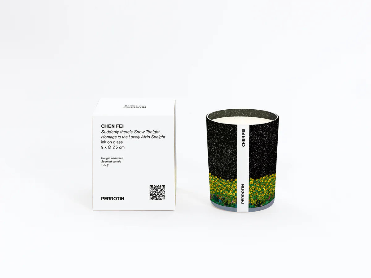 PERROTIN X CHEN FEI - SUDDENLY THERE'S SNOW TONIGHT HOMAGE TO THE LOVELY ALVIN STRAIGHT CANDLE