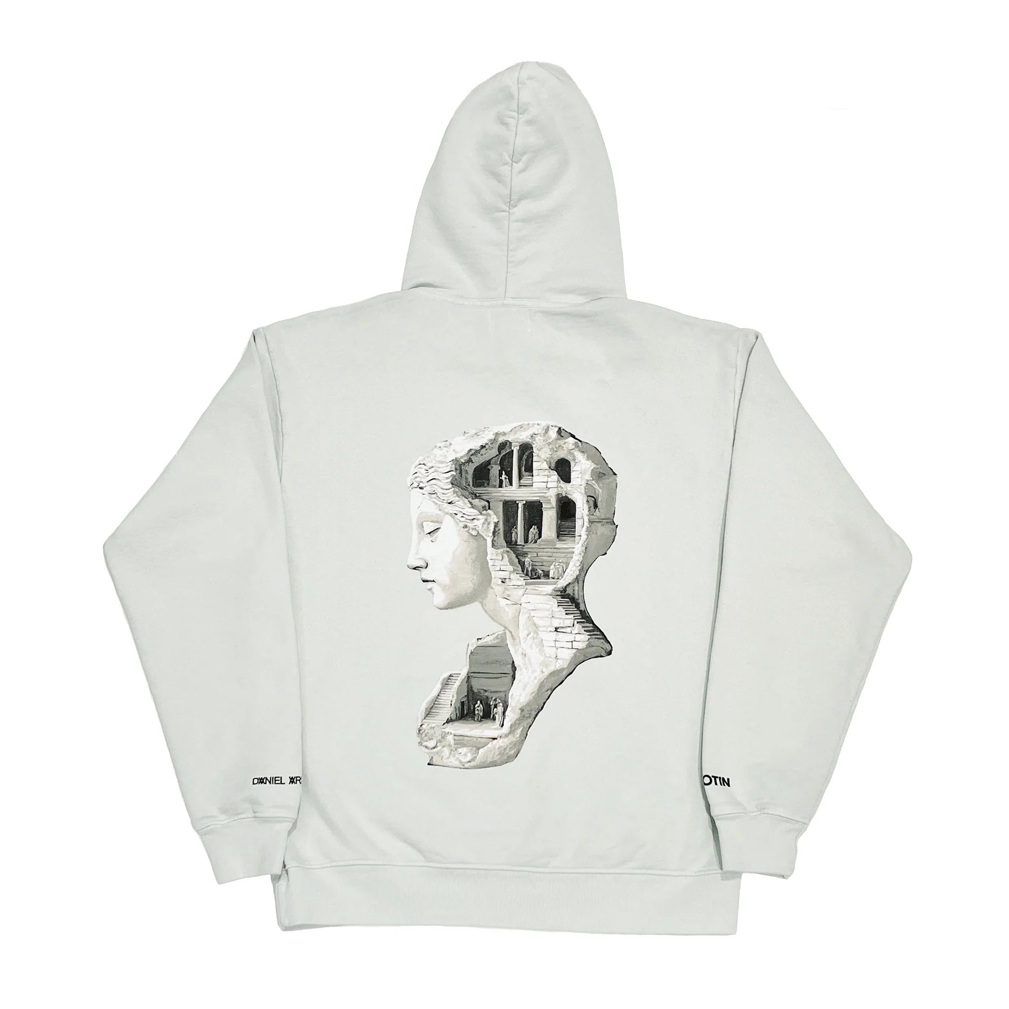 Daniel Arsham - Hoodie - Labyrinth (Washed Sage)