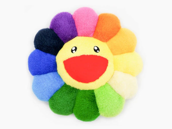 Flower Cushion 30cm Rainbow