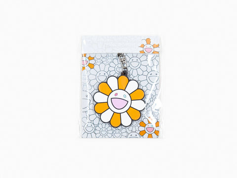 Kaikai Kiki - Flower rubber strap / Orange & White